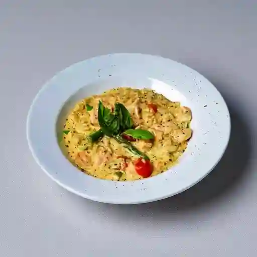 Rissoto de Salmón y Esparragos