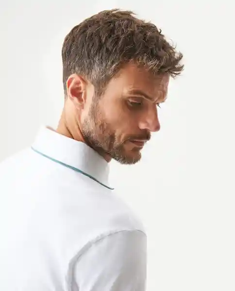 Camiseta Details Contrats Polo Blanco 0 Claro T XL Chevignon