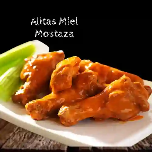 Alitas Miel Mostaza 10 Piezas