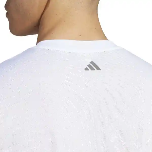 Adidas Camiseta Hiit Gf Slo Tee Para Hombre Blanco Talla L