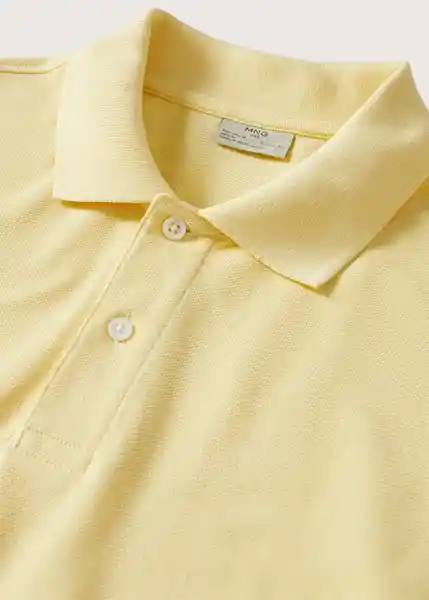 Polo Rea Amarillo Talla Xxl Hombre Mango