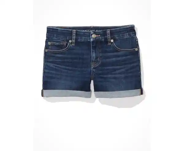 Short Mujer Azul American Eagle