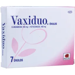 Vaxiduo Óvulos (100 mg / 400 mg)