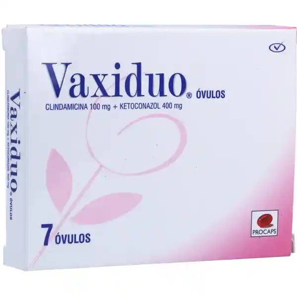 Vaxiduo Óvulos (100 mg / 400 mg)