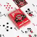 Bicycle Carta Poker Mickey Classic 6 Cartón