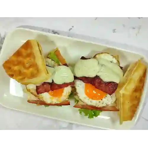 Waffle Sándwich- Club House