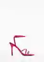 Sandalias Maybef Fucsia Talla 36 Mujer Mango