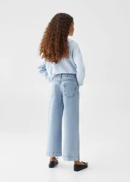 Jean Culotte5 Tejano Medio Talla 11 Niña Mango