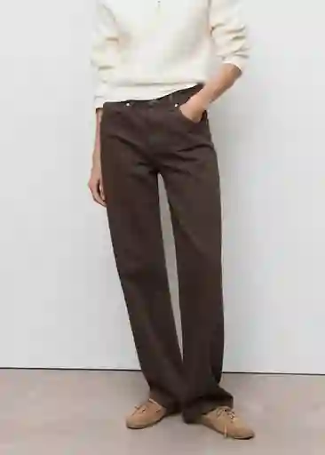 Jean Miami Chocolate Talla 32 Mujer Mango