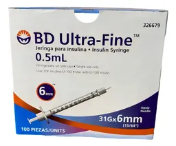 Jeringa Insulina Norstray & Nuart 31 g x 6 mm