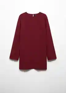 Vestido Rombus Blood Talla XS Mujer Mango