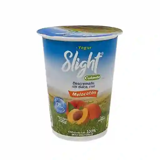 Colanta Slight Yogur Melocotón Vaso
