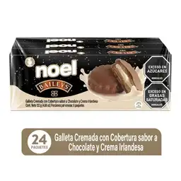 Noel Galleta Baileys Rellena Crema Irlandesa Cubierta Chocolate