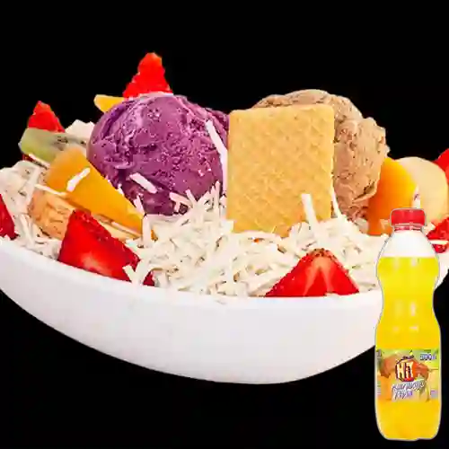 Combo Ensalada Super Pituy + Hit Naranja Piña 500 ml