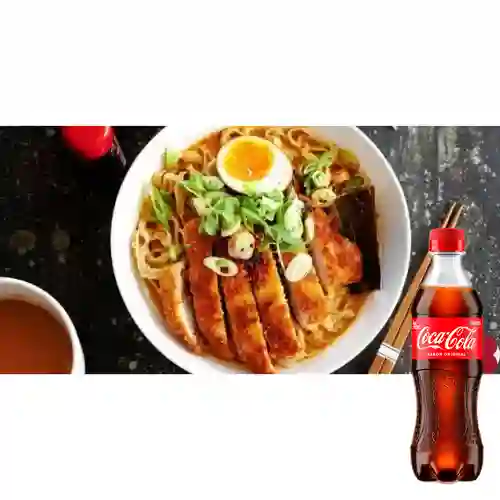 Combo Chikin Ramen + Coca Cola Original 400 ml