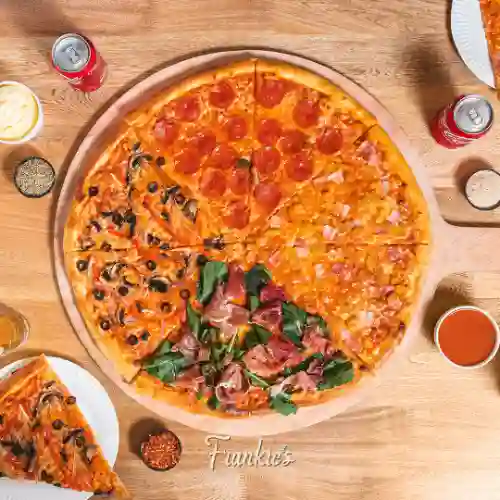Pizza Mitad-mitad Extra Grandes