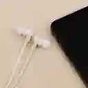 Audífonos Serie Life is For Fun Blanco 35 mm Mod Pa242 Miniso