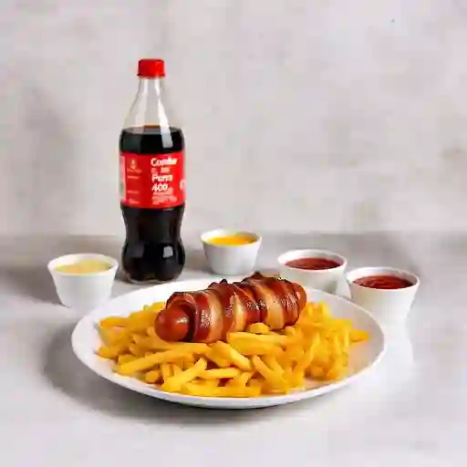 Combo Perro, Gaseosa, Papas 2