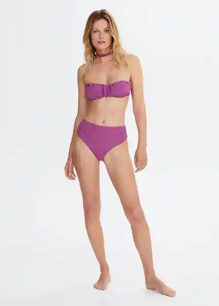 Braga Mariona Morado Talla L Mujer Mango