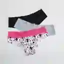 Hispter Encaje Invisible Talla M 482