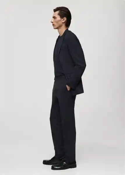 Pantalón Zurich Navy Talla 44 Hombre Mango