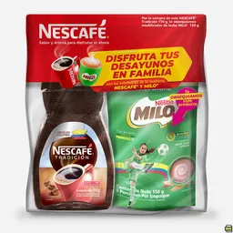 Nescafé Oferta Café Tradición Gratis Milo 170 g