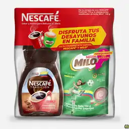 Nescafé Oferta Café Tradición Gratis Milo 170 g