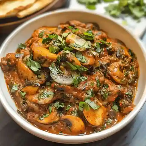 Mashoroom masala curry