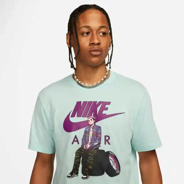 Nike Camiseta Tee Oc Pk4 Para Hombre Verde Talla XL