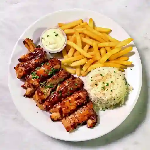 Bandeja con Costillas