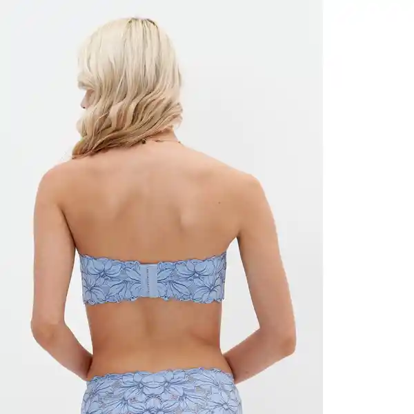 Bralette Azul Talla: Medium American Eagle