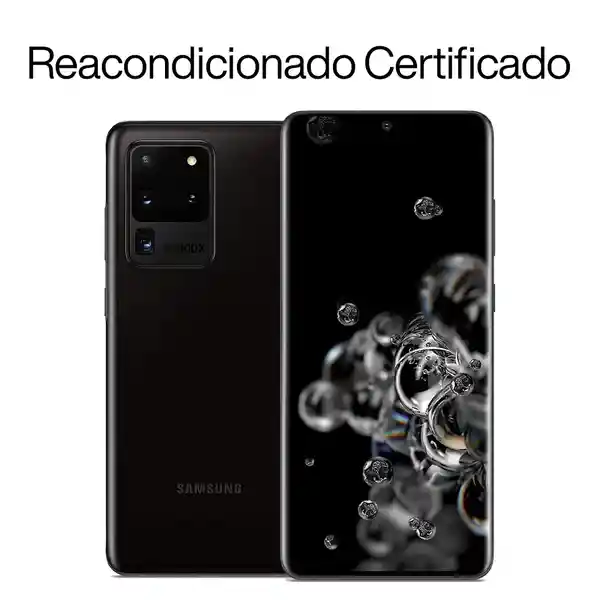 Samsung Galaxy S20 Ultra Negro 256Gb - Reacondicionado