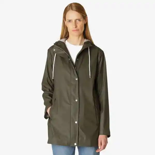 Ilse Jacobsen Chaqueta Impermeable Army 38