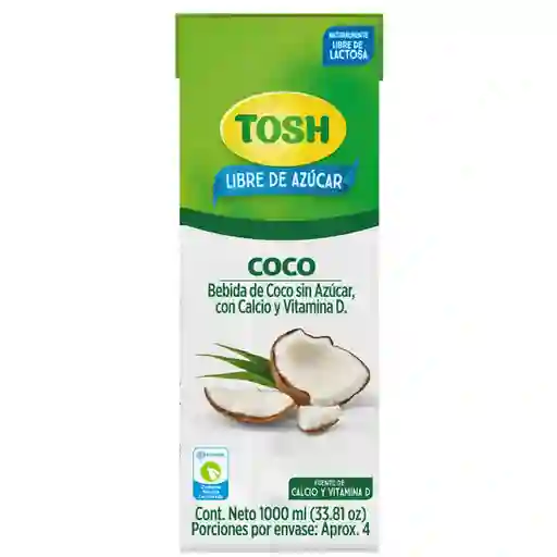 Tosh Bebida de Coco sin Azúcar