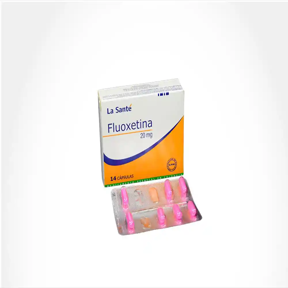 La Santé Fluoxetina (20 mg) 14 Cápsulas