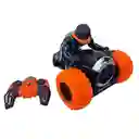 Toy Logic Moto Stunt a Control Remoto Con Humo Flash Stunt
