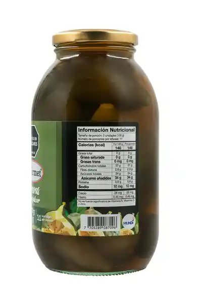 Estilo Gourmet Breva en Almíbar