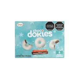Dokis Galleta Choco Navidad Chocolate Blanco Geco