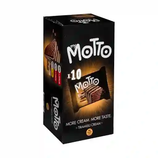 My Motto Galleta Estilo Wafer Tiramisu