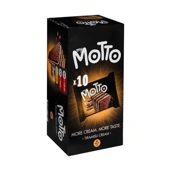 My Motto Galleta Estilo Wafer Tiramisu