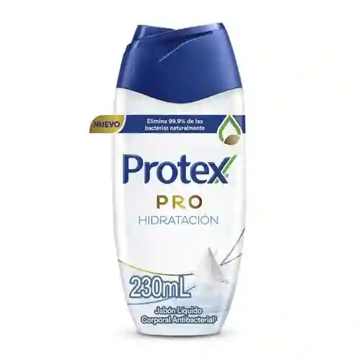 Protex Jabón Liquido Cuerpo Pro Antibacterial Hidratacion 230 mL