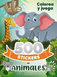 500 Stickers de Animales - VV.AA