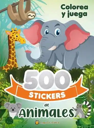 500 Stickers de Animales - VV.AA