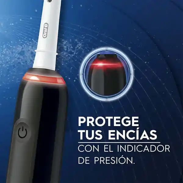 Oral B PRO Series 3 Cepillo de Dientes Eléctrico Cabezal Redondo Advanced Clean Negro