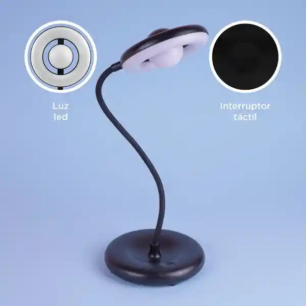 Lámpara de Escritório Negro KE XQD22 Miniso