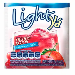 Light Yá Mezcla para Preparar Refresco Sabor Frutos Rojos