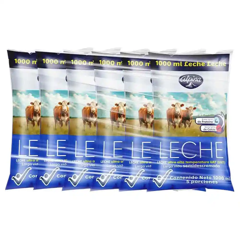 Leche Alpina Entera Ml C/u