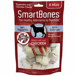 Smartbones Hueso Masticable para Perros Raza Miniatura 8Und