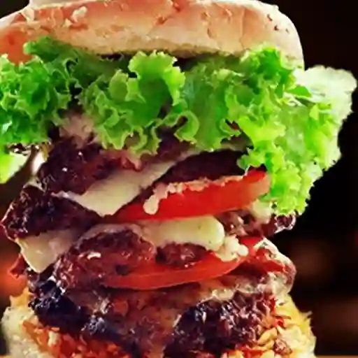 Hamburguesa Cuádruple