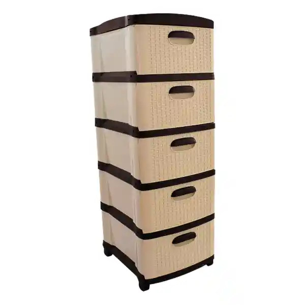 Rattan Dubai Organizador 5 Niveles Clásico